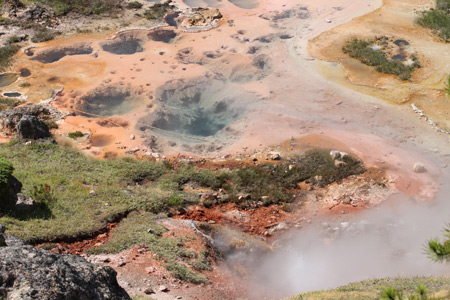 Yellowstone Painted Pots